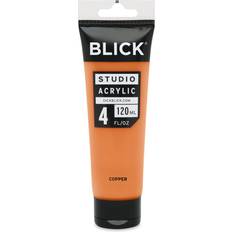 Water Based Acrylic Paints Blick Studio Acrylics Metallic Copper 120ml