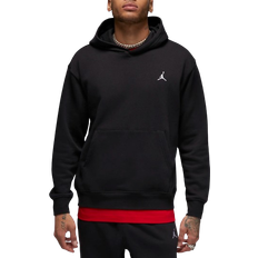 Nike Jordan Brooklyn Fleece Printed Pullover Hoodie Men's - Black/White