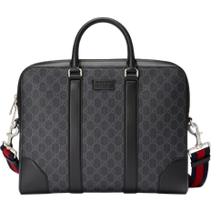 Men Briefcases Gucci GG Briefcase - Black