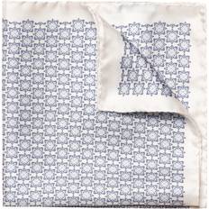 Eton Clothing Eton Geometric-print Silk Pocket Square