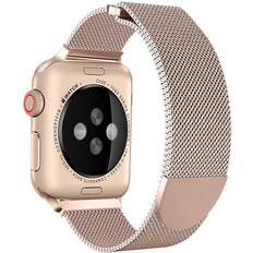 The Posh Tech Stainless Steel Metal Loop Replacement Band for Apple Watch 38/40mm