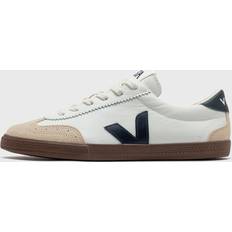 Veja Shoes Veja White & Navy Volley Leather Sneakers IT
