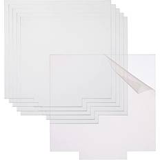 6 Pack Square Laser Engraving Blanks for Acrylic Light Base, 2mm Plexiglass Sheets 5.9 x 5.9 in