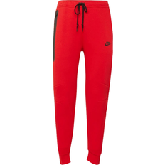 Herren Hosen Nike Sportswear Tech Fleece Joggers Men's - University Red/Black