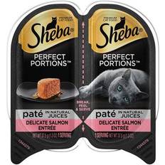 Sheba Perfect Portions Pate Delicate Salmon Entree Wet Cat Food 2.6-oz, case of