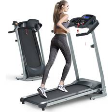 Foldable Treadmills HomJoones Home Foldable Treadmill with Incline Folding for Workout
