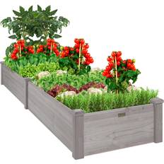 Best Choice Products Pots, Plants & Cultivation Best Choice Products Raised Garden Bed 24x96x10"