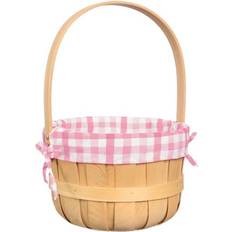 Decorative Items Amscan Chip Basket Pink 14"