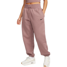 Nike Damen Hosen & Shorts Nike Women's Sportswear Phoenix Fleece Oversized Sweatpants - Smokey Mauve/Black