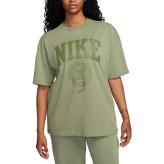 Nike Women T-shirts Nike Women's Sportswear Essentials T-shirt - Oil Green/Palm Green