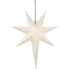 Star Trading Frozen White Weihnachtsstern 65cm