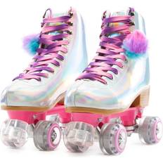 Pink Inlines & Roller Skates Cosmic Skates Archie-30 Pom