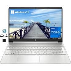 HP Newest Flagship 15.6" FHD IPS Touchscreen Laptop, Intel Quad-Core i7-1165G7(Up to 4.7Ghz), 16 GB DDR4, 1TB PCIe SSD, Intel Iris Xe Graphics, Wi-Fi, Bluetooth, Win 11, GM Accesories
