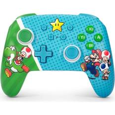 Gamepads PowerA Enhanced Trådløs Controller til Nintendo Switch -Mario Super Star Friends Gamepad Nintendo Switch