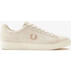 Fred Perry Herren Schuhe Fred Perry Shoes Trainers B4334 Spencer Suede Beige
