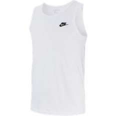 Nike Tank Tops Nike Sportswear Club Men's Tank Top - White/Black