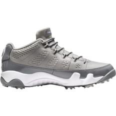 Imitert skinn Golfsko Nike Air Jordan 9 G M - Medium Grey/Cool Grey/White
