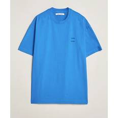 Samsøe Samsøe Bekleidung Samsøe Samsøe Joel Organic Cotton T-Shirt Super Sonic Blau T-shirt Grösse: