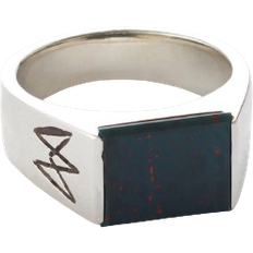 Arven Ring - Silver/Heliotrope /Red