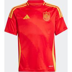 Junior Supporterprodukter adidas Spain 2024 Home Shirt Junior Better Scarlet 13-14Y