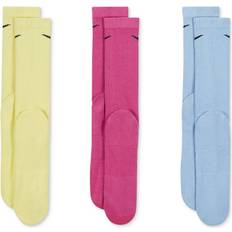 Nike Everyday Plus Cushioned Training Crew Socks 3-pack - Multi-Color