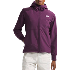 Purple - Women Jackets The North Face Women's Shelbe Raschel Zip-Front Fleece-Lined Hoodie - Black Currant Purple