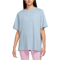 Nike Women T-shirts Nike Women's Sportswear Essential T-shirt - Light Armory Blue/White