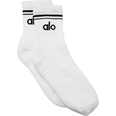 Underwear Alo Unisex Half-Crew Throwback Sock - White/Black