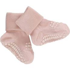Rosa Sokker Go Baby Go Bamboo Non-Slip Socks - Soft Pink