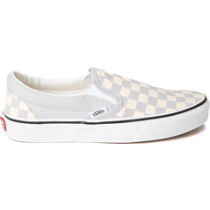 Vans Classic Slip-On Checkerboard - Gray Dawn/True White