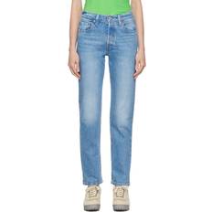 Levi's Damen Hosen & Shorts Levi's 501 Original Jeans - Medium Indigo Worn In/Blue