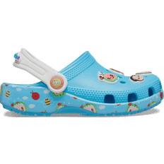 Blue Slippers Crocs Toddler Cocomelon Classic Clog - Electric Blue