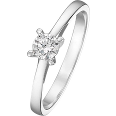 Diamanten Ringe Christ Ring - White Gold/Diamond