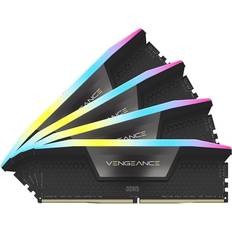 128 GB - DDR5 RAM minne Corsair Vengeance RGB Black DDR5 5600MHz 4x32GB (CMH128GX5M4B5600C40)