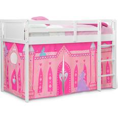 Delta Children Princess Loft Bed Tent Curtain Set for Twin 36.5x75"