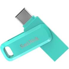 SanDisk Ultra Dual Drive Go USB Type-C Flash Drive 256GB Absinthe, Green SDDDC3-256G-G46AG Green
