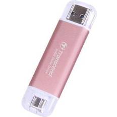 Transcend SSD 512GB ESD310P Portable USB 10Gbps Type-C/A TS512GESD310P