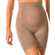 Leonisa Seamless Maternity Support Panty Soft Natural