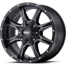 Moto Metal 20" - Black Car Rims Moto Metal MO970 Wheel, 20x9 with 5 on 5.0/5.5 Bolt Pattern Semi Gloss