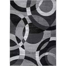 Carpets & Rugs Rugshop Abstract Circles Gray 39x63"