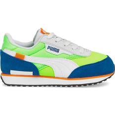 Puma Sneakers Children's Shoes Puma Kid's Future Rider - White/Fizzy Lime/Royal
