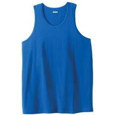 KingSize Women T-shirts & Tank Tops KingSize Plus Women's Shrink-Less Lightweight Tank in Royal Blue 4XL Shirt