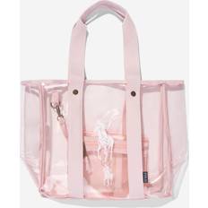 Ralph Lauren Handbags Ralph Lauren Girls Pink Transparent Tote Bag 46Cm