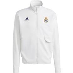 Jakker & Trøyer Real Madrid adidas Anthem Jacket White