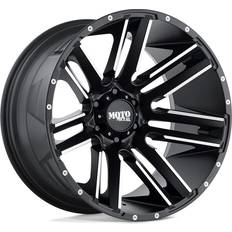 Moto Metal 20" - Black Car Rims Moto Metal MO978 RAZOR 20x9, Bolt Pattern: 6x5.5/, Offset: 18, SATIN BLACK MACHINED, of 1