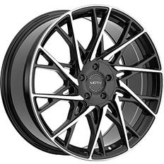 17" Car Rims Motiv 430MB 17x7.5 5x4.5"/5x120 +40mm Black/Machined Wheel Rim 17" Inch