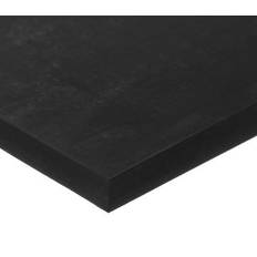 Rubber Sheets Zoro Select Buna N Rubber Ultra Strength, 12"L x 12"W x 1/16" Thick, 70A, Black