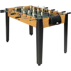 Football Games Table Sports Costway Competition-Sized 48-Inch Wooden Foosball Table Brown/Green
