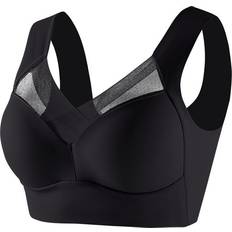 My Orders with Amazon Today Deals Prime Bras for Women No Underwire Plus Lace Push Up Bra Full Coverage Wireless Comfort Bralettes Longline Everyday Bra