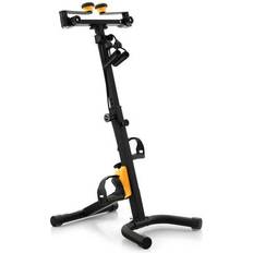 Costway Exercise Bikes Costway Folding Pedal Exercise Bike with Adjustable Resistance-Yellow